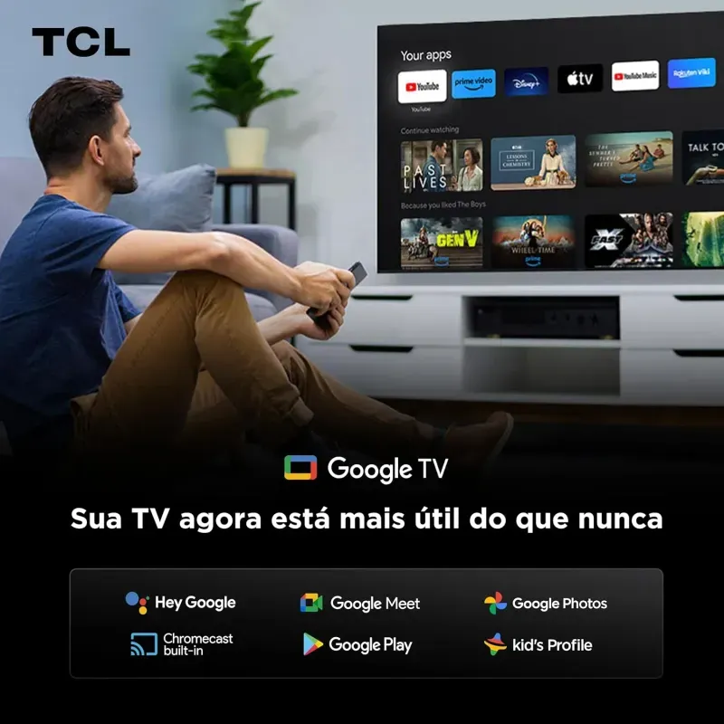 Smart TV TCL 75 75P7K 9