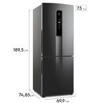 Geladeira-Electrolux-Frost-Free-Inverter-490L-com-AutoSense-Inverse-Black-Inox-Look--IB7B-