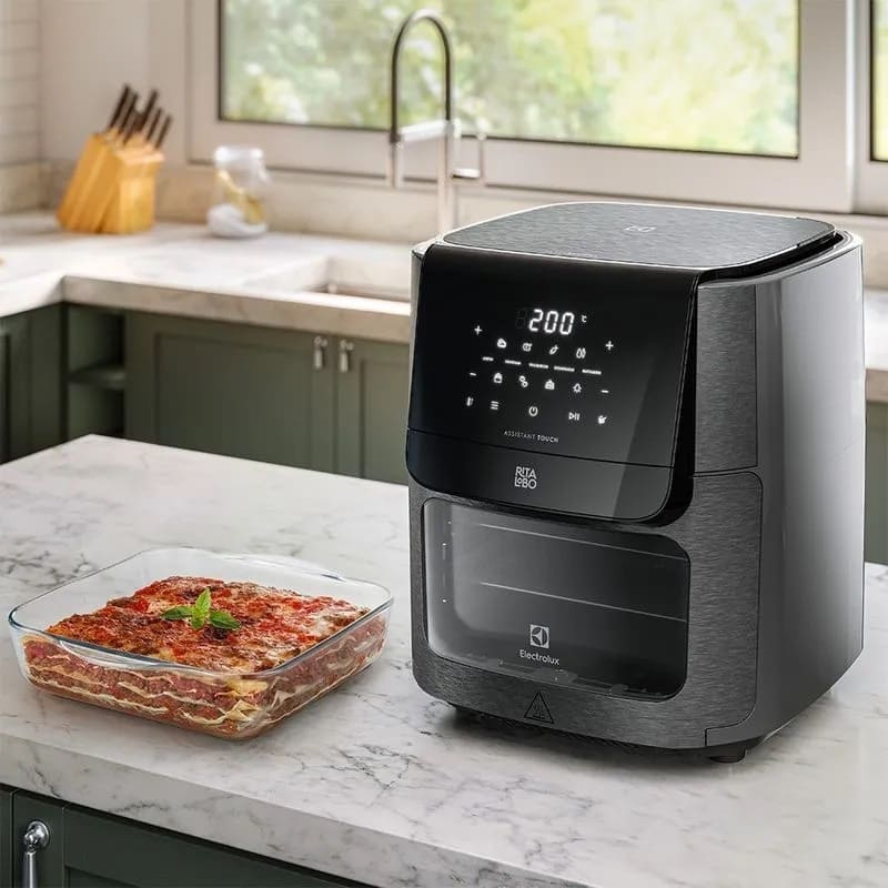 Air-Fryer-Oven-Electrolux-12-Litros-Digital-Experience-EAF90-Grafite