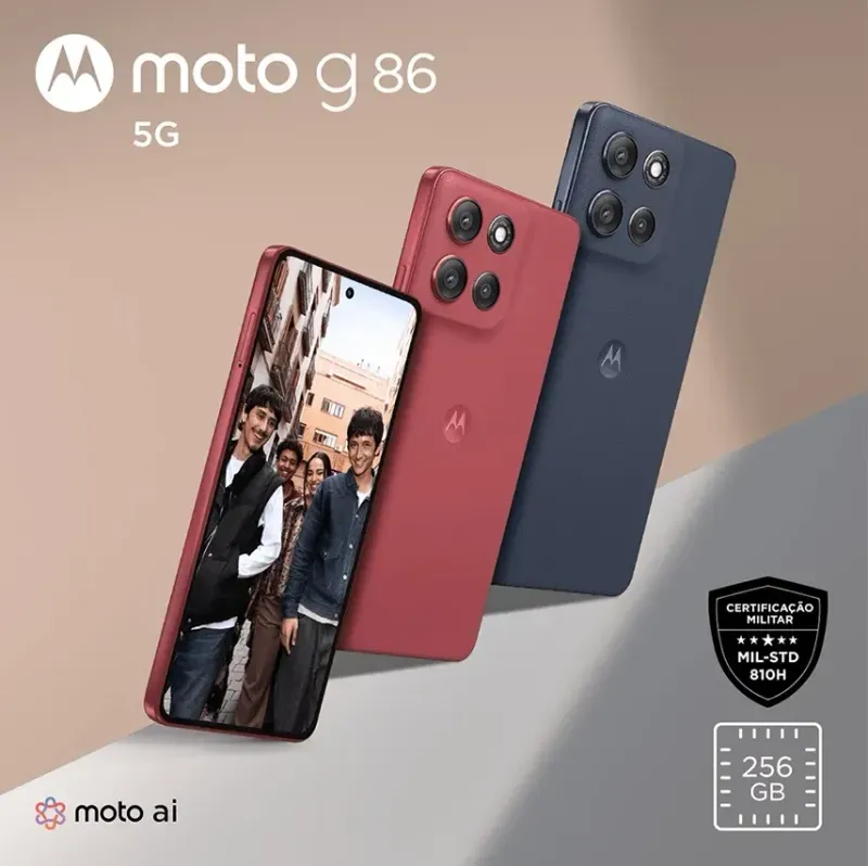 Smartphone Motorola Moto G86 5G 256GB 2