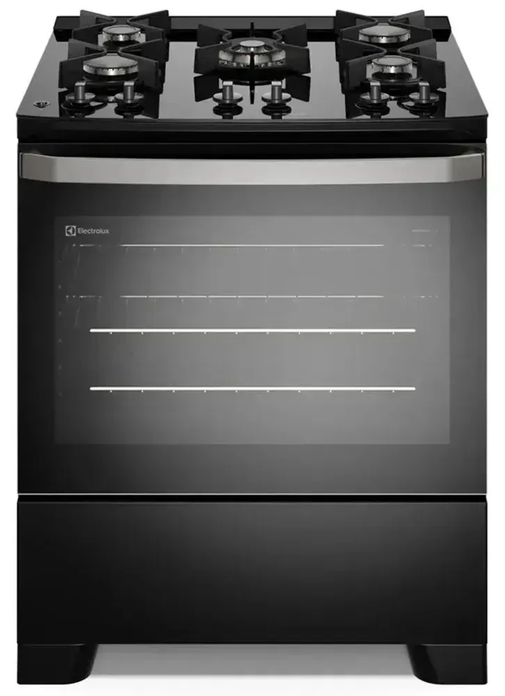 Fogao-5-Bocas-Electrolux-FE5GB-Mesa-de-Vidro-Preto