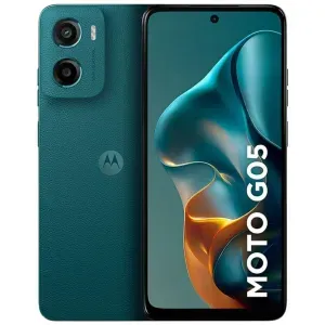 Motorola Moto G05 Verde - 256GB, 4GB RAM, Câmera 50MP, Bateria 5200mAh